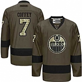 Glued Edmonton Oilers #7 Paul Coffey Green Salute to Service NHL Jersey,baseball caps,new era cap wholesale,wholesale hats
